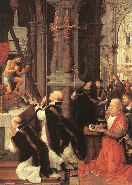 ISENBRANT, Adriaen Mass of St Gregory sf oil painting image